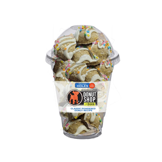 K9 Granola Factory Donut Holes Horse Treats, Classic Powdered