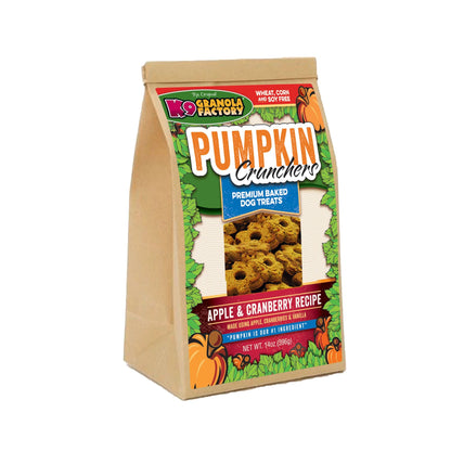 K9 Granola Factory Pumpkin Crunchers Apple & Cranberry Horse Treats