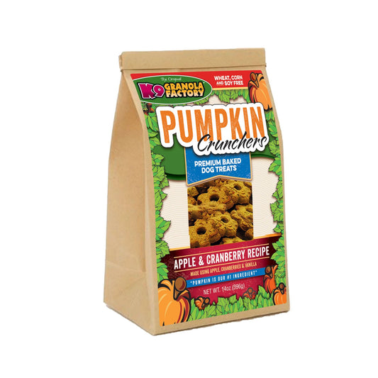 K9 Granola Factory Pumpkin Crunchers Apple & Cranberry Horse Treats