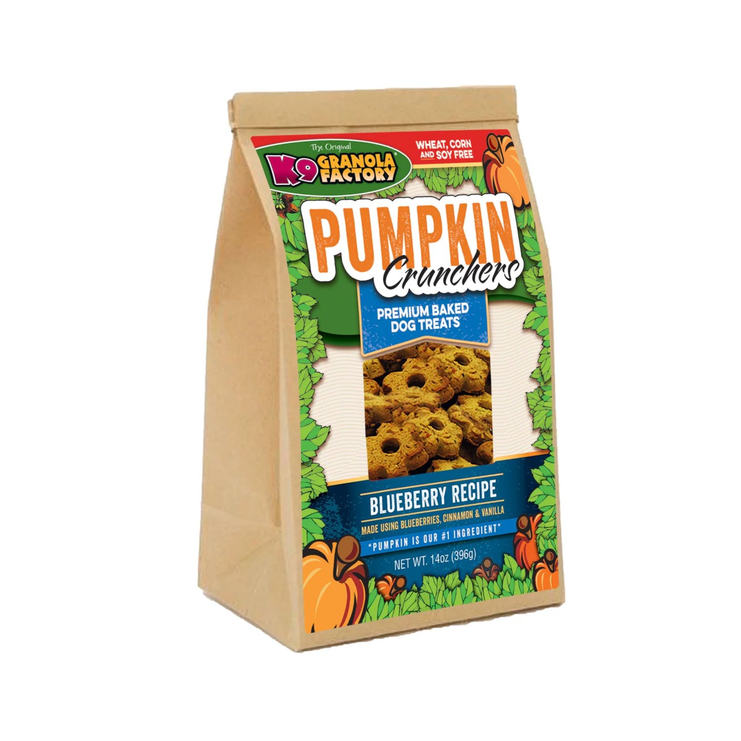 K9 Granola Factory Pumpkin Crunchers Blueberry Horse Treats